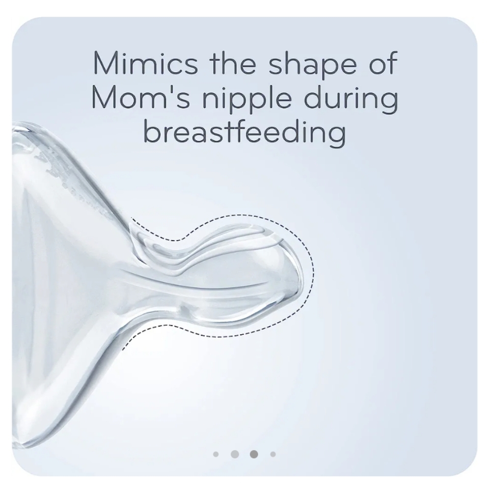 EUC Nuk smooth flow anti colic baby bottles Pink Rose Set of 4 - Picture 5 of 7